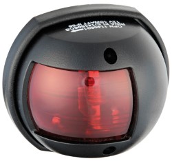 Sphera black/112.5° red navigation light 